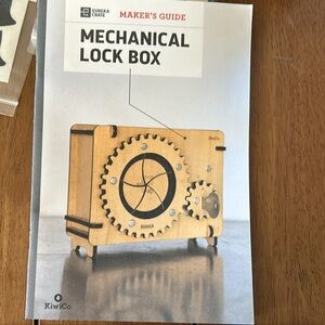 Eureka build your own Mechanical Lock Box Kiwi Co